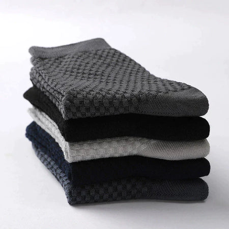 5 PAAR SOCKEN AUS BAMBUSFASERN - BOXHERO