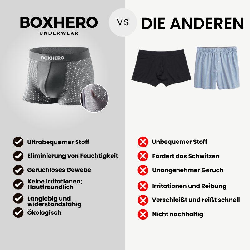 BOXHERO BOXERSHORTS AUS BAMBUSFASER – NEU DEFINIERTER KOMFORT FÜR DEN GANZEN TAG