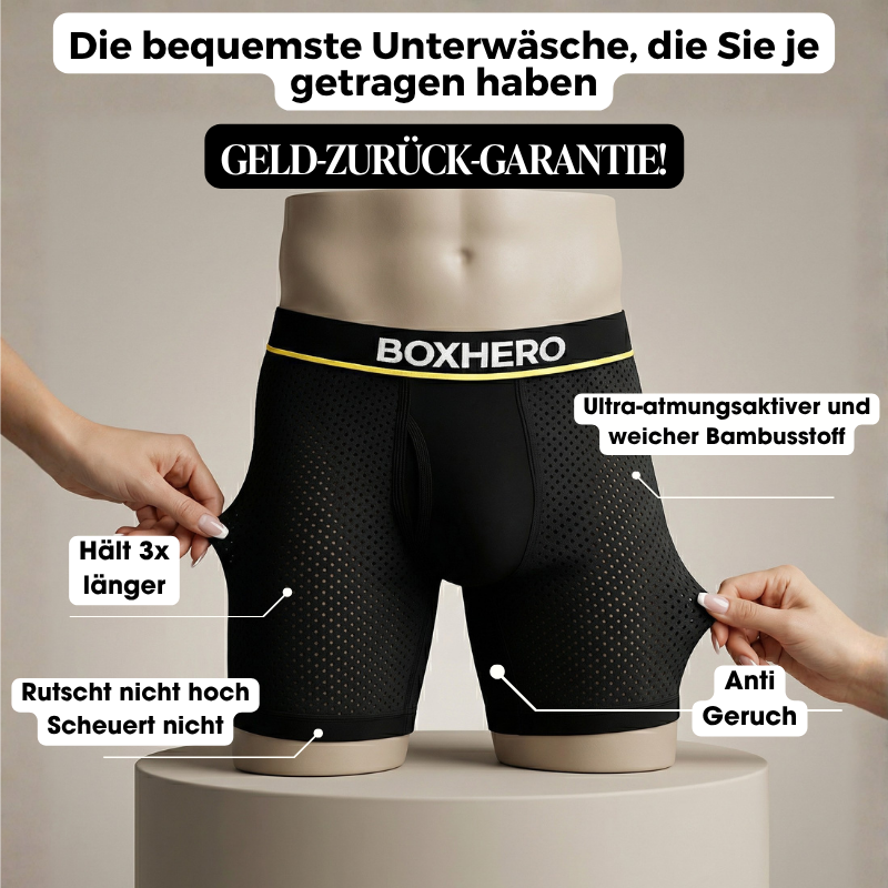 BOXHERO 2.0 AUS BAMBUSFASER – NEU DEFINIERTER KOMFORT FÜR DEN GANZEN TAG