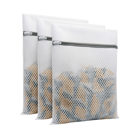 3ER-PACK PREMIUM-WÄSCHESÄCKE – FÜR BAMBUSFASERN