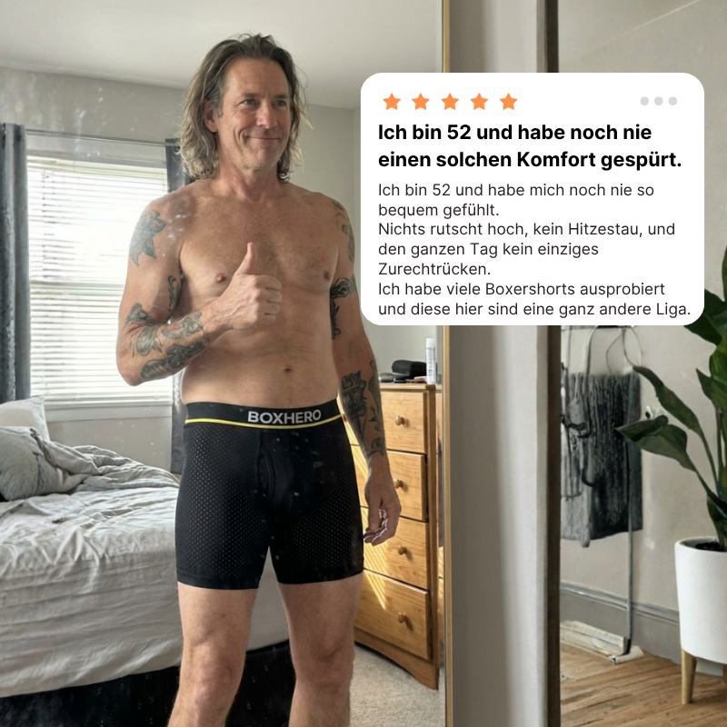 BOXHERO 2.0 AUS BAMBUSFASER – NEU DEFINIERTER KOMFORT FÜR DEN GANZEN TAG