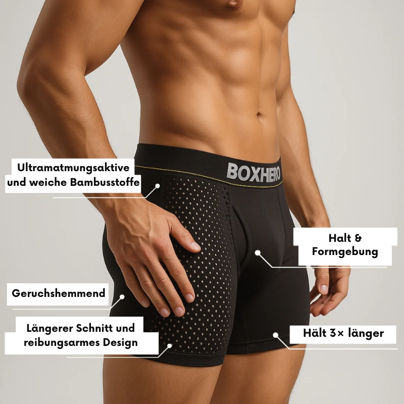 BOXHERO 2.0 AUS BAMBUSFASER – NEU DEFINIERTER KOMFORT FÜR DEN GANZEN TAG