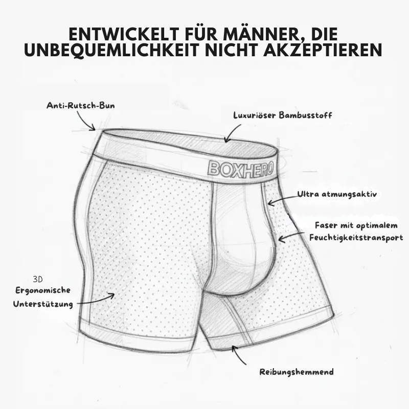 BOXHERO BOXERSHORTS AUS BAMBUSFASER – NEU DEFINIERTER KOMFORT FÜR DEN GANZEN TAG