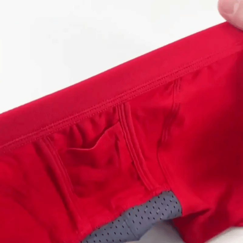 BOXER MIT GEPOLSTERTER VORDERTASCHE
