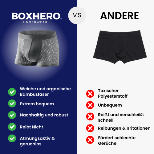 BOXER AUS BAMBUSFASERN | BOXHERO